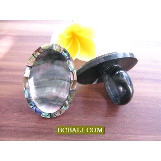 Abalone Shells Finger Rings Accessories Motif 